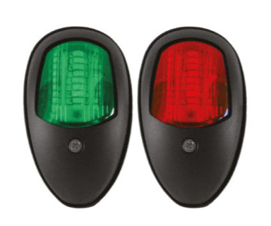 LED Navigation Side Light Pair with red (port) and green (starboard) lights ensures visibility and safety during nighttime or low-visibility marine operations. Waterproof, energy-efficient, and ideal for boats up to 20 meters. Available in Rimal Marine in UAE.