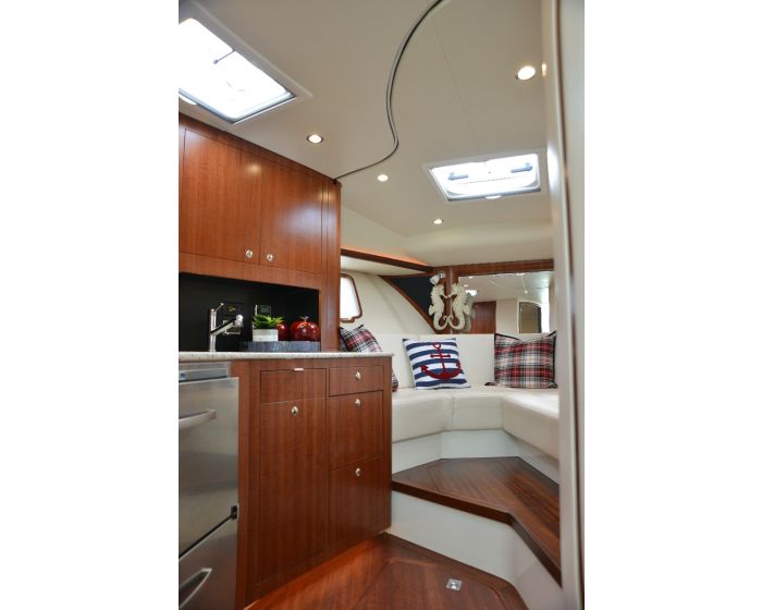 Lumitec Mirage Flush Mount LED Down Light designed for marine interiors, providing bright and efficient lighting with a low-profile flush mount design. Ideal for cabins and salons on boats and yachts. Durable and long-lasting. Available in Rimal Marine in UAE.