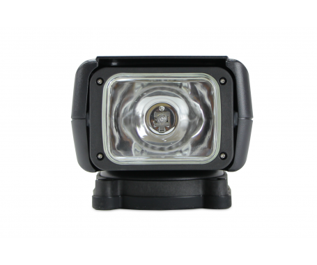 MAZUZEE 360° H3 Halogen Searchlight MZHSL2 with 41,000 candle power output, designed for marine use with full rotation capability, high visibility, and rugged construction for dependable performance. Available in Rimal Marine.