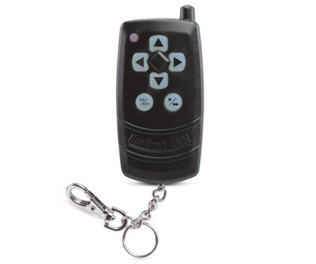 MAZUZEE handheld wireless dual remote for MZLSL2W, MZHSL1W, and MZLSL3W searchlights, designed for seamless, remote operation with strong signal and marine-grade durability. Available in Rimal Marine.