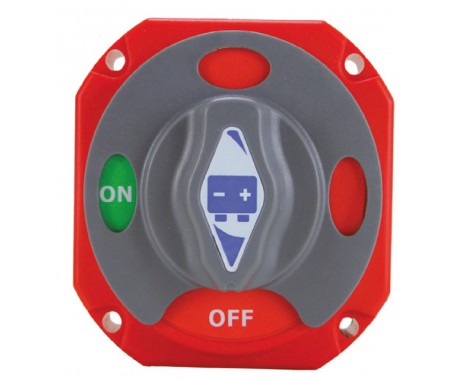 Battery Switch MZMBS-01 – robust and compact switch ideal for isolating battery power in boats, vehicles, and industrial equipment. Features high conductivity and secure operation in demanding conditions. Available in Rimal Marine.

