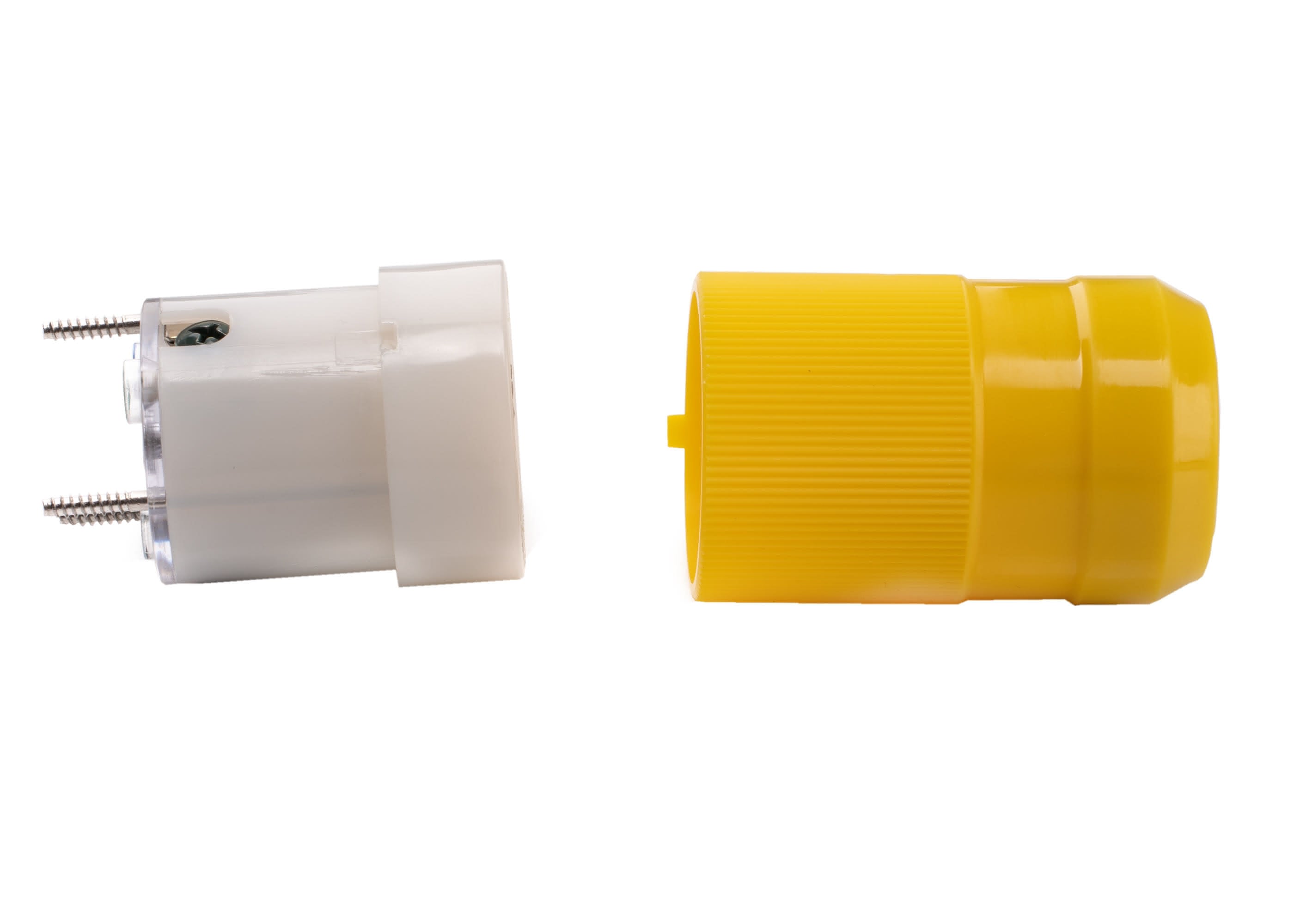 Marinco female shore power connector rated 16A at 230V 50 Hz. Marine-grade design built to resist corrosion and weather. Used to safely connect shore power for boats and yachts, ensuring reliable electrical performance in harsh marine environments.

