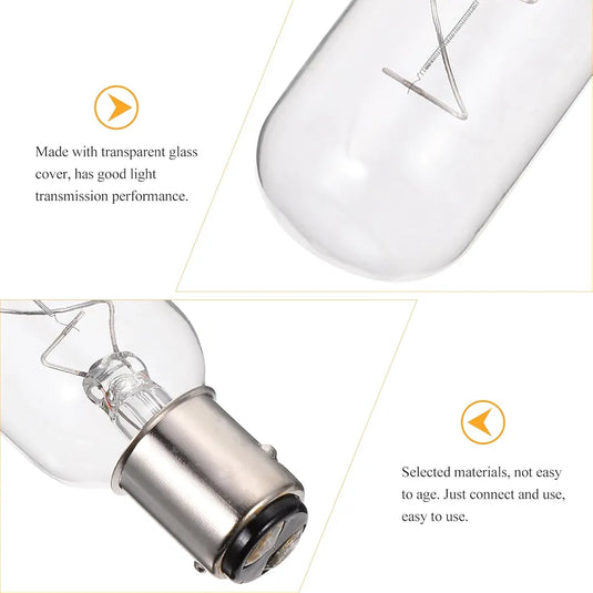 360-degree Marine Navigation Light Bulb with BAY15D base for all-round illumination on boats and yachts. Ideal for anchor and masthead lights. Waterproof and shock-resistant design. Available in Rimal Marine in UAE.