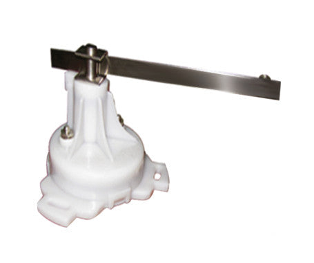 Single station rudder angle sensor for marine applications. Used to monitor steering position with analog gauges or autopilot systems. Compact, corrosion-resistant housing with precision feedback mechanism for accurate rudder tracking.