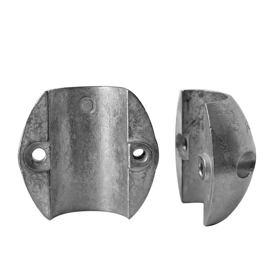 Martyr streamlined shaft ring anode in imperial sizing for corrosion protection of boat propeller shafts. Made from high-quality zinc for reliable performance in saltwater. Hydrodynamic design reduces drag. Perfect for yachts, workboats, and other marine vessels requiring shaft protection.

