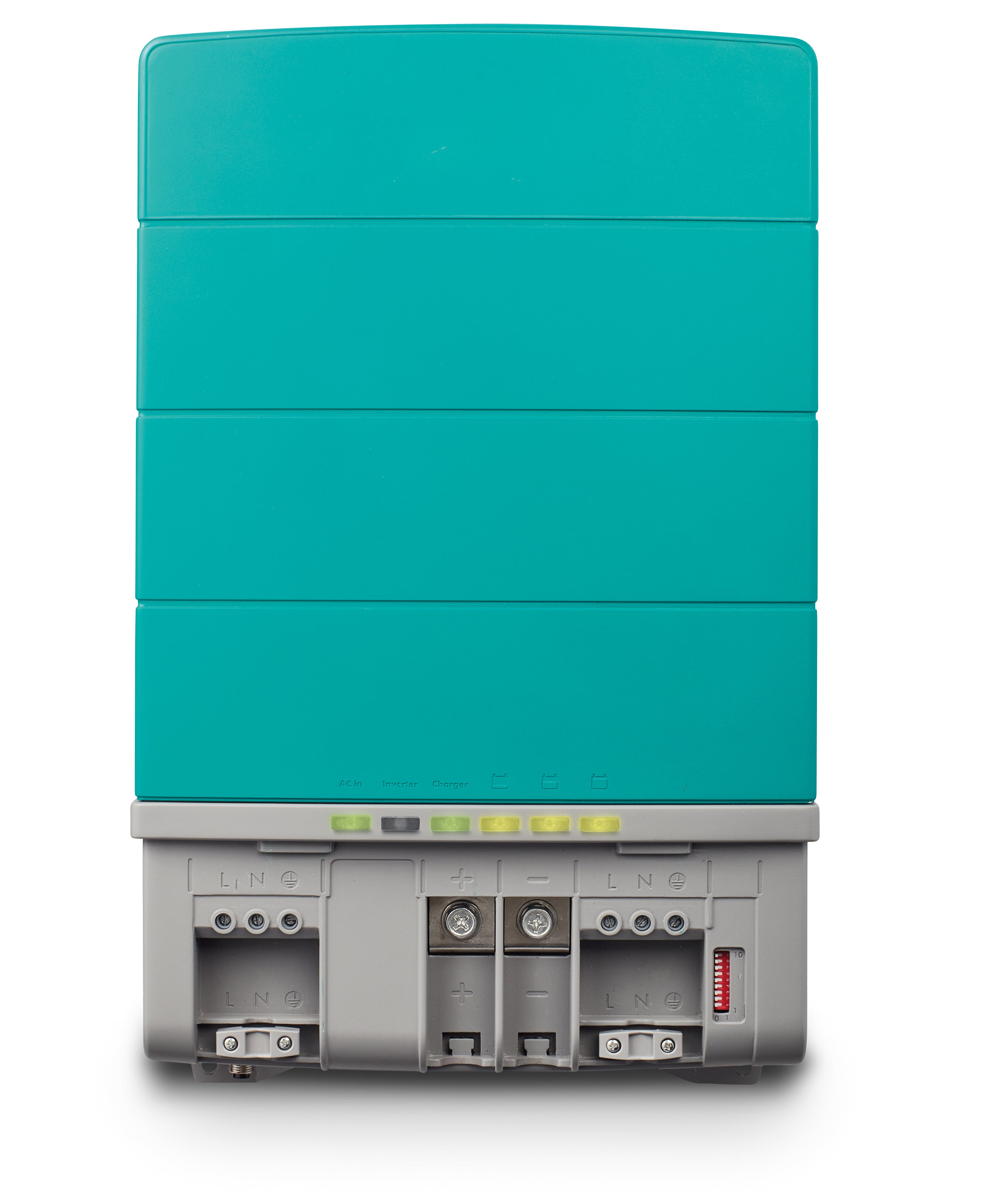 Mastervolt CombiMaster 24/3000-60 CZone inverter charger combination with 3000VA output for 24V DC systems. Equipped with power assist, automatic AC transfer, advanced 3-step+ battery charging, and CZone integration for superior monitoring and control. Ideal for marine and off-grid applications.