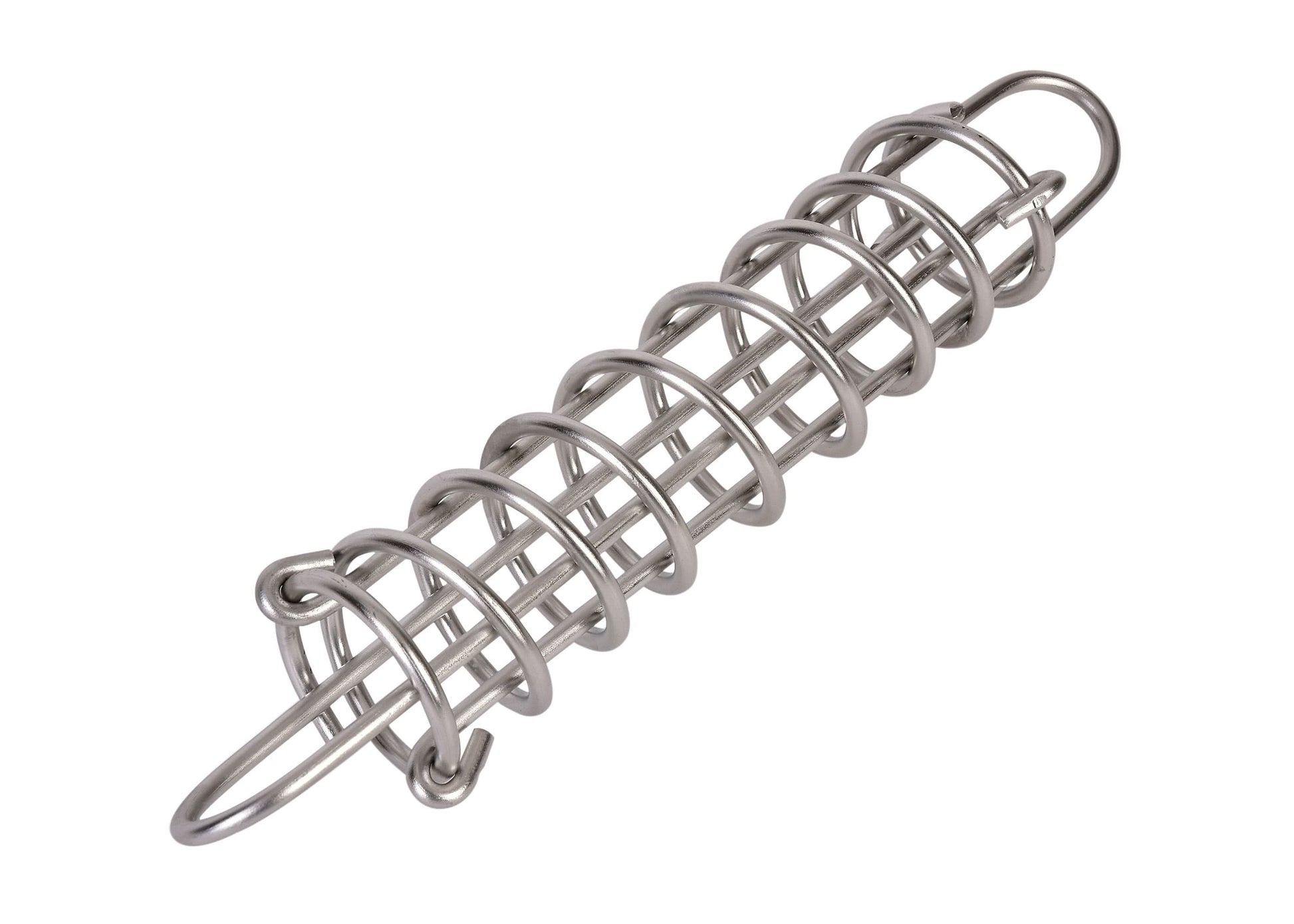Stainless Steel 304 Mooring Spring designed for marine use, offering excellent corrosion resistance, durability, and secure mooring for boats and vessels. Heavy-duty construction ensures long-term performance in harsh saltwater environments.


