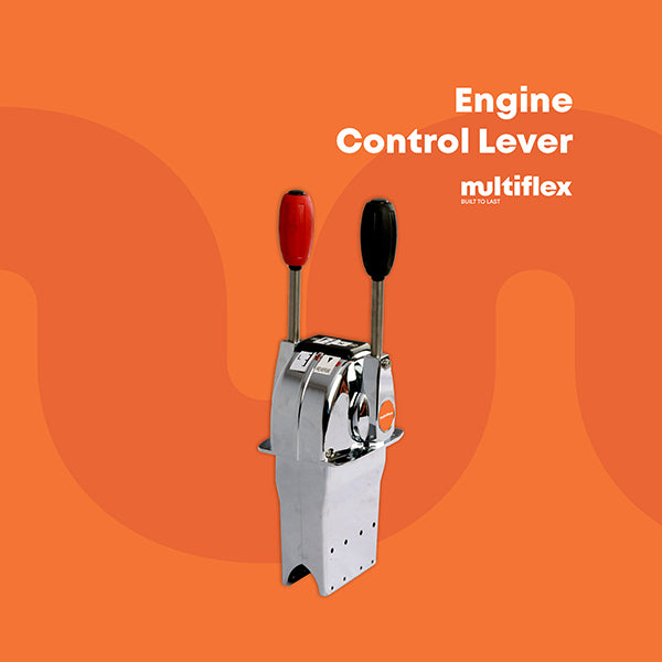 Multiflex V18 marine top mount control lever for single engine boats. Combines throttle and shift control in one ergonomic unit. Built with durable, corrosion-resistant materials for dependable operation in demanding marine conditions.