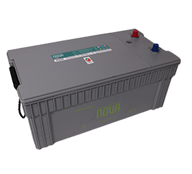 NOVA Battery SMF N200, 200Ah – a sealed maintenance-free power source made in Korea, ideal for marine, industrial, and heavy-duty vehicle use. Offers high cranking power, deep cycling capability, and long service life. Available in Rimal Marine.