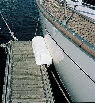OCEAN dock fender designed for marine dock protection. Durable and UV-resistant construction absorbs impact to safeguard boats and dock edges. Ideal for marinas, jetties, and personal waterfronts. Easy installation and long-lasting performance in harsh marine environments.

