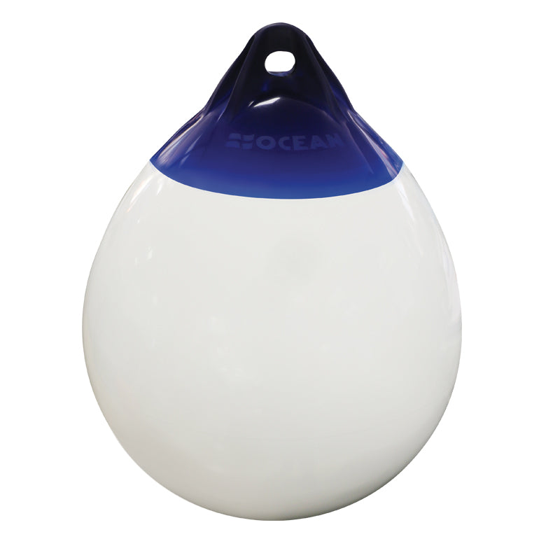 Ocean R Series buoys designed for mooring, marking, and navigation in marine environments. Built from UV-resistant, impact-resistant polyethylene. Strong rope eye for secure attachment. Ideal for commercial and recreational boating, available in various sizes and high-visibility colors.

