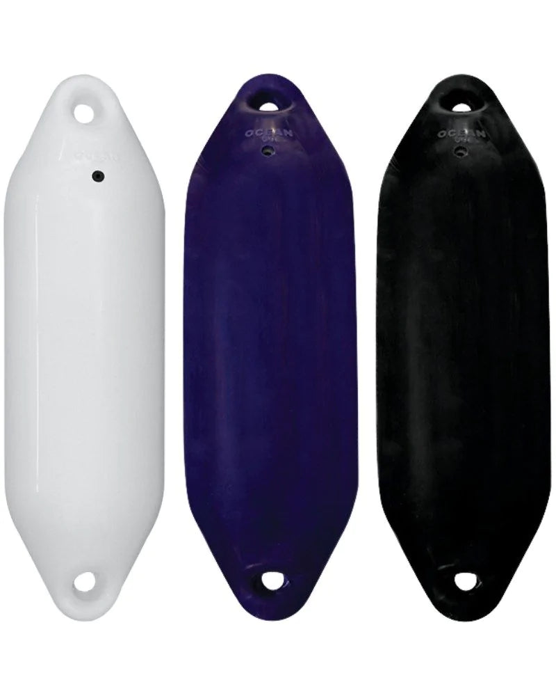 Ocean U Series utility boat fenders offer reliable hull protection for dinghies, small boats, and inflatables. Crafted from UV-stabilized, high-impact PVC for long-lasting marine use. Compact design absorbs docking shocks. Easy to install, lightweight, and ideal for daily boating needs.

