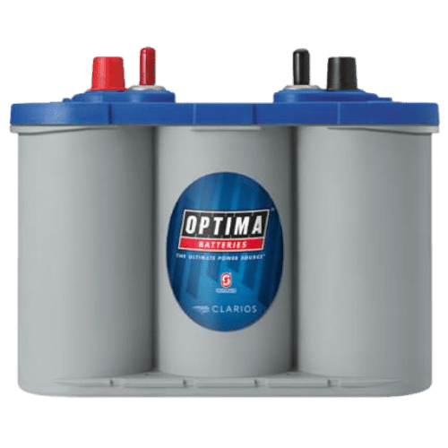 Optima Blue Top 12V 55 Ah Battery 8016 253 BT DCM 4.2 AGM (12V/ C20 55Ah/ CCA 765A/ C5 50Ah)