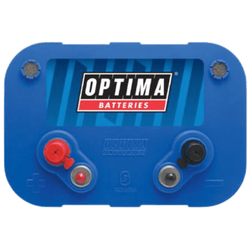 Optima Blue Top 12V 55 Ah Battery 8016 253 BT DCM 4.2 AGM (12V/ C20 55Ah/ CCA 765A/ C5 50Ah)