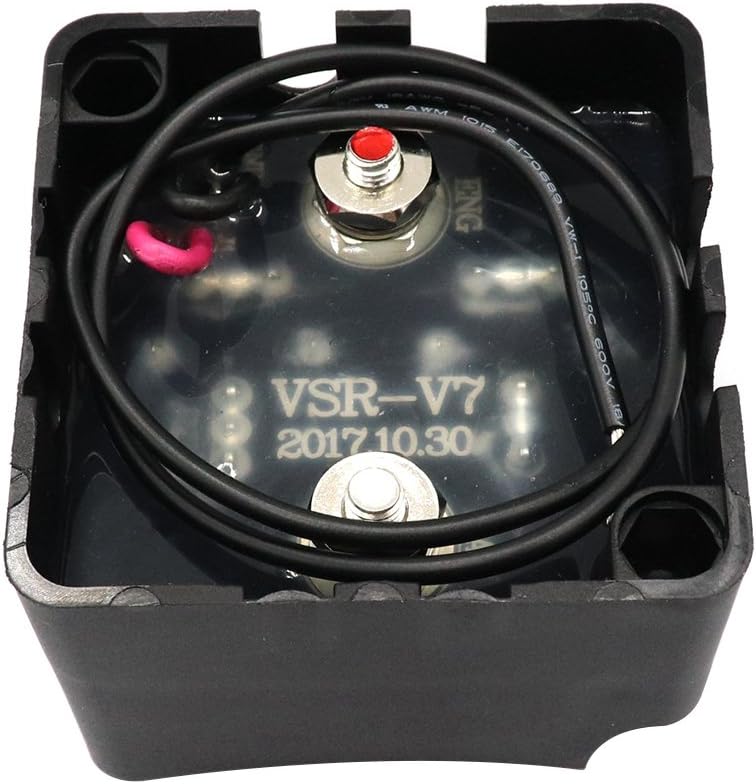 Osculati voltage sensitive relay, code 14.921.90, automatically links dual battery banks during charging, then isolates when voltage drops. Designed for marine and RV use, it protects starter batteries and ensures efficient charging. Compact and easy to install.


