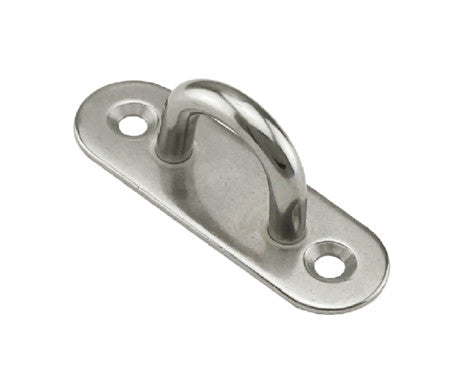 Welded Pad Eye constructed from AISI 304 stainless steel, designed for strong, secure fastening in marine and industrial settings. Offers superior corrosion resistance and long-lasting durability for reliable attachment and support in tough conditions.

