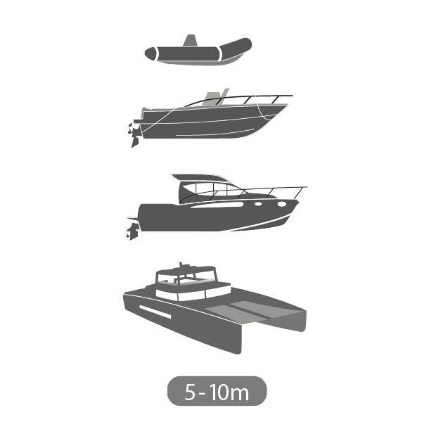Plastimo Offshore Compass 105 with Black or White body, designed for 5–9 meter boats. Features 91 mm card, shock-absorbing mount, LED lighting, and telescopic sun hood. Flush-mounted with optional bracket. ISO 613 certified for durable and precise marine navigation.

