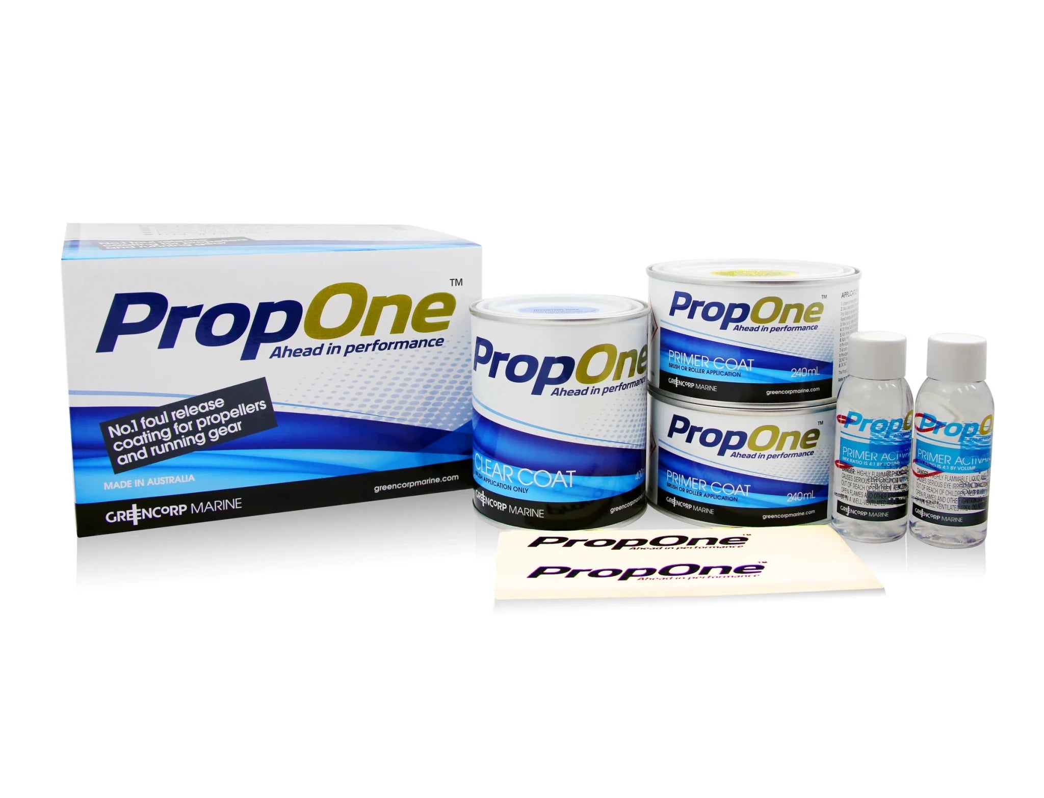PropOne 1 Litre Propeller Foul Release Coating Kit – Boat Propeller Coating in Dubai - RIMAL MARINE