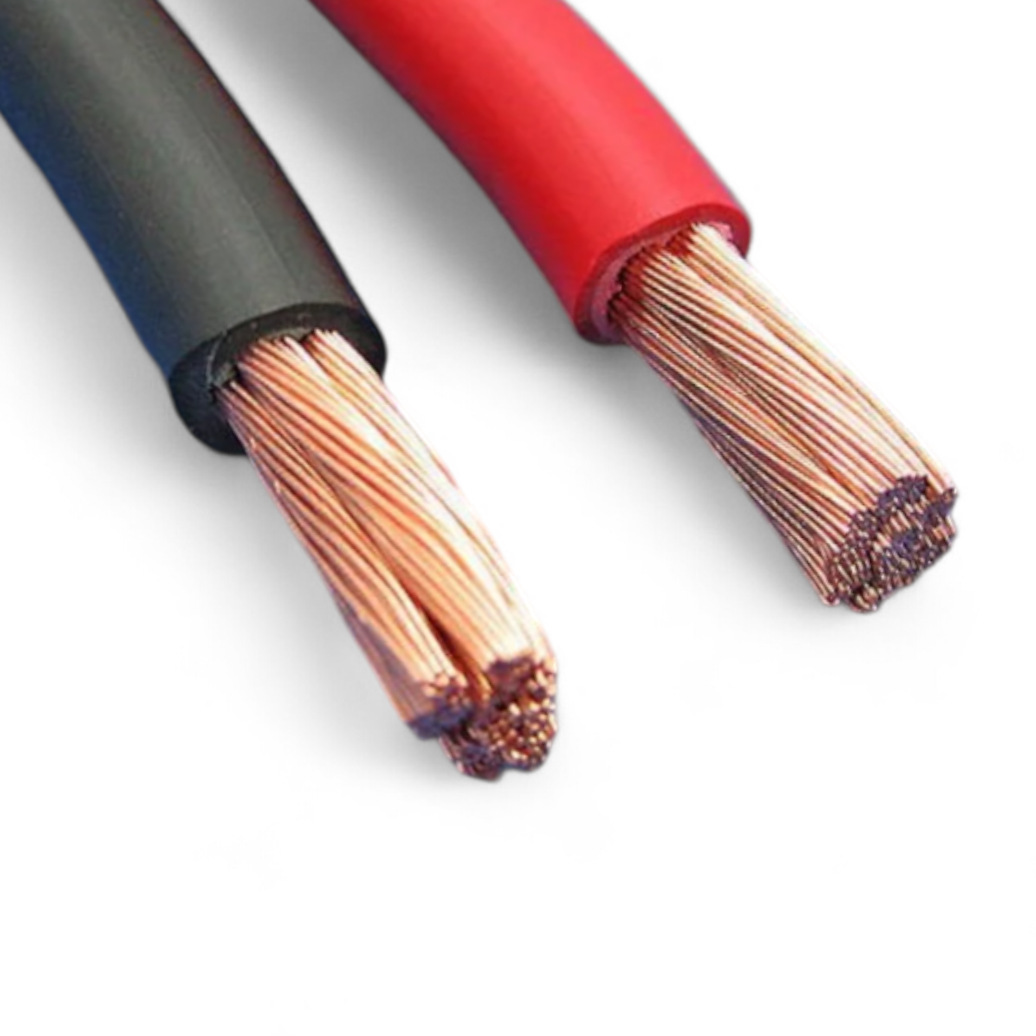 RR Kabel flexible copper cable available in sizes 10 mm² to 95 mm² with red and black insulation. Ideal for high-current electrical connections in marine, automotive, solar, and industrial applications. Durable, heat-resistant, and easy to install.

