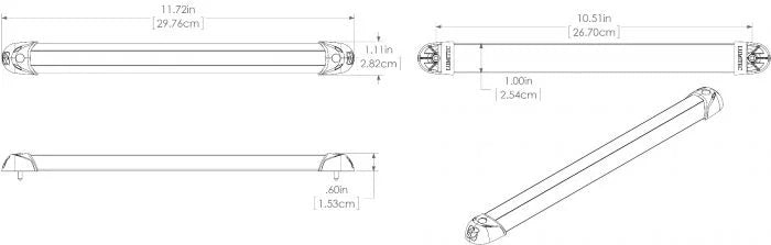 Rail2 LED Utility Light Warm White SKU 101243 offers reliable and efficient lighting for marine interiors and utility compartments. Compact, durable, and designed for easy installation on boats and yachts. Available in Rimal Marine in UAE.