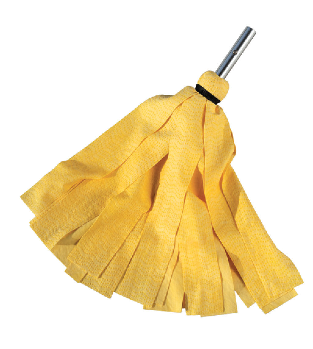 SHURHOLD Wave Mop Head built for effective marine cleaning. Features ultra-absorbent synthetic strands that lift water and grime without scratching. Attaches to all Shurhold handles. Perfect for boat decks, docks, and other smooth surfaces. Durable, lightweight, and easy to rinse and reuse.

