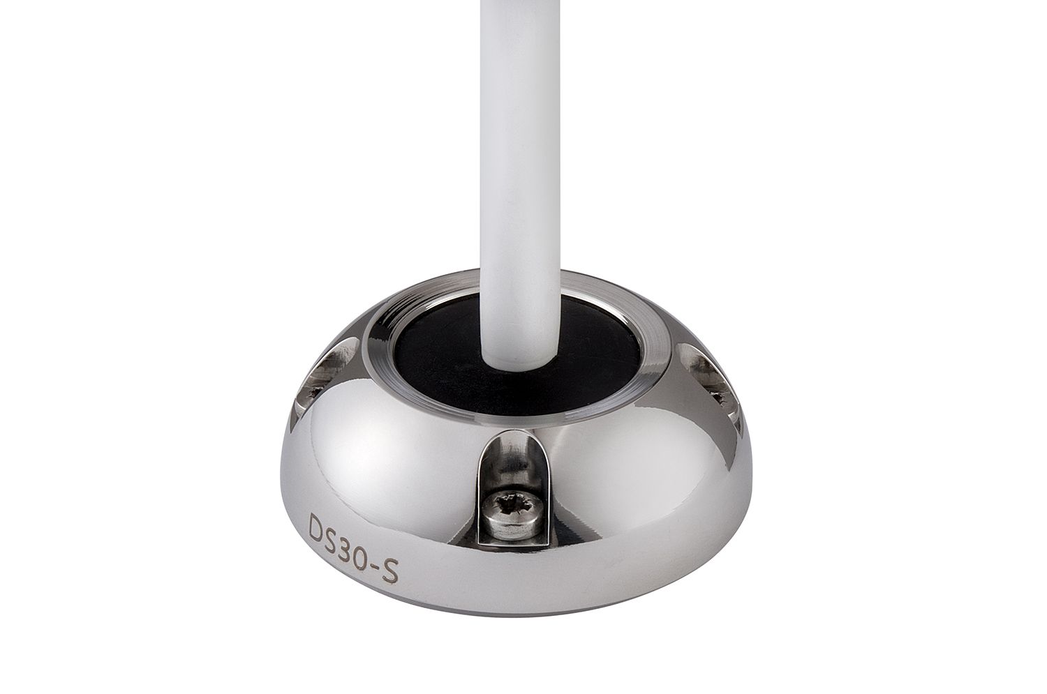 Scanstrut marine-grade cable deck seal in plastic and stainless steel. Fits cables from 2–14mm diameter. Waterproof, UV-resistant solution for secure cable entry on boats or outdoor enclosures. Durable and easy to install. Ideal for harsh marine environments. Supplied by Rimal Marine.
