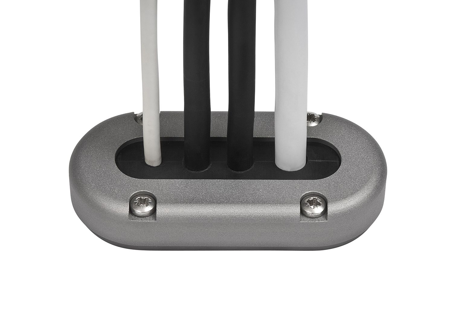 Scanstrut multi cable deck seal for up to 15 mm cables. Made from anodized aluminium for marine durability. Delivers IP68 waterproof protection for power, data, or antenna cable installations in harsh environments. Long-lasting and corrosion-resistant. Supplied by Rimal Marine.