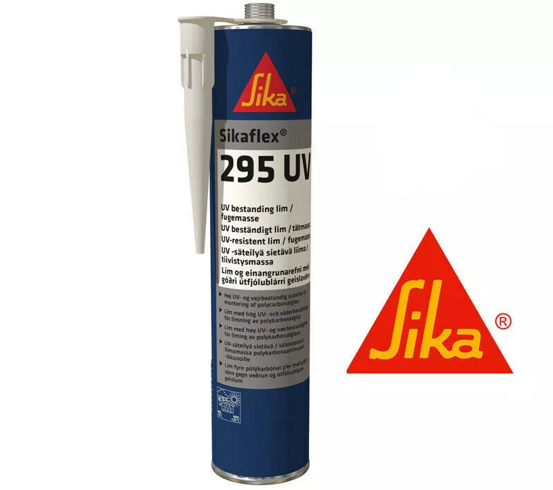 Sikaflex®-295 UV – UV Resistant Marine Adhesive/Sealant for bonding acrylic and polycarbonate windows in marine applications. Offers excellent UV resistance, weathering stability, and is suitable for both interior and exterior sealing. Ideal for OEM and retrofit installations.


