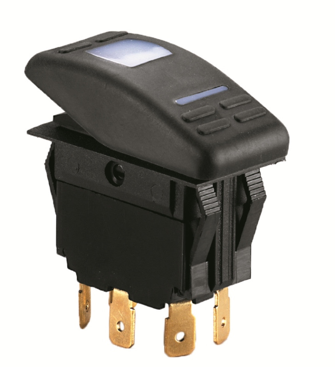 Splashproof Switch 10123 – rugged, weather-resistant switch suitable for marine, outdoor, and industrial use. Provides splash protection and reliable performance in harsh conditions. Durable construction with easy installation. Available at Rimal Marine.