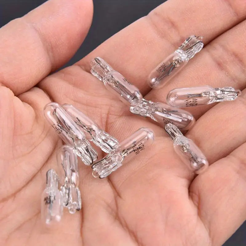 T5 W2W halogen bulbs with miniature wedge base, suitable for 12V marine and automotive lighting. Ideal for dashboards, panels, and interior lights. Compact, efficient, and durable. Available in Rimal Marine in UAE.