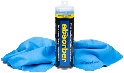The Absorber® premium PVA drying towel offers ultra-fast water absorption for boats, cars, and home use. Soft, lint-free, and safe on all surfaces. Reusable and durable for long-lasting performance. Perfect for drying large areas quickly without streaks or scratches.