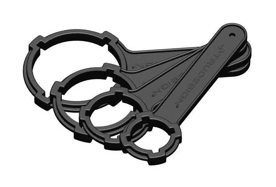 Tru Design Spanner for 1/2" ball valves made from durable GRP (glass-reinforced polymer). Designed for tightening or removing Tru Design composite marine valves. Lightweight, corrosion-resistant, and ideal for tight engine bays or boat plumbing spaces.

