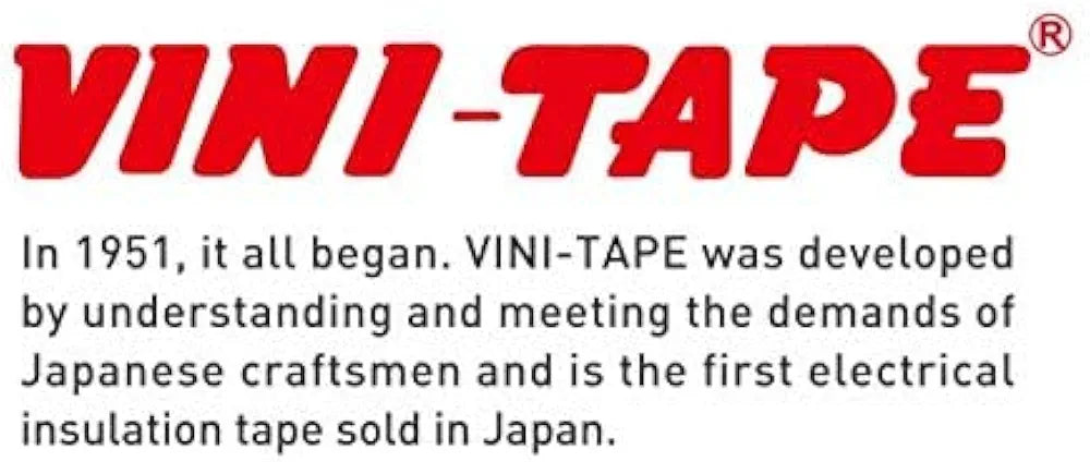 VINI-Tape PVC Electrical Insulation Tape pack of 6 rolls, designed for superior insulation, abrasion and moisture resistance. Perfect for electrical and marine use, ensuring secure wiring and long-lasting protection. Quality product supplied by Rimal Marine.