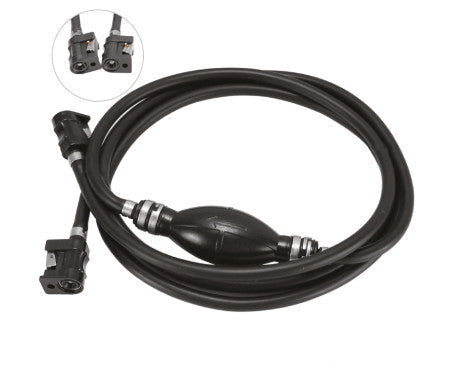Fuel line assembly with 3-meter reinforced PVC hose for Yamaha outboard motors. Flexible and fuel-resistant for secure fuel transfer in marine applications. Ideal for small to mid-sized boats. Compatible with Yamaha-style fittings (not included unless noted).

Let me know if you'd like this tailored for product packaging, online store formats, or technical datasheets.





