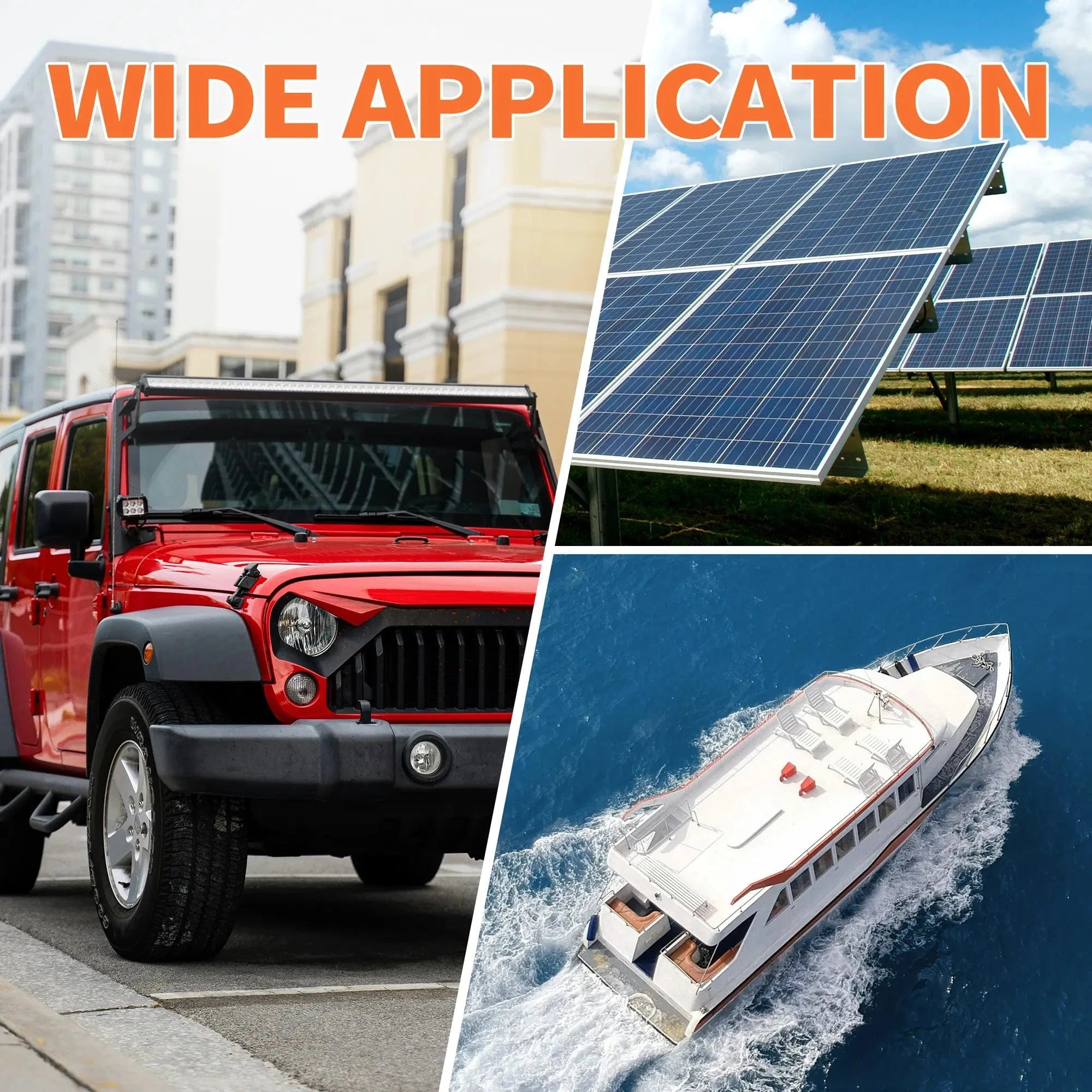 ZeeVolt ZV19294 400A Power Distribution Block with 3×M10 studs & 8×M5 screws. Heavy-duty 8mm copper bus, flame-retardant nylon base, stainless steel terminals, and protective cover for safe, versatile wiring in automotive, marine, RV, and solar systems. Available in Rimal Marine.