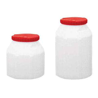 boat storage bottles 12 litre and 15 litre for marine safety gear and pyrotechnics, waterproof and impact-resistant plastic with secure screw caps, ideal for storing flares, first aid kits, and emergency equipment on boats and in harsh marine environments

