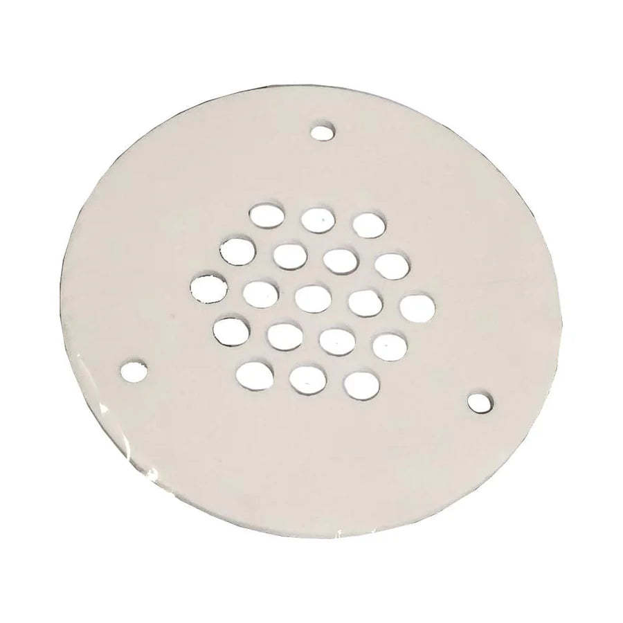 TH Marine deck drain thru-hull fitting with protective grill for effective drainage and debris prevention on boats and yachts. Durable marine-grade construction resists corrosion and UV damage. Ideal for deck, cockpit, or scupper installations in saltwater environments.