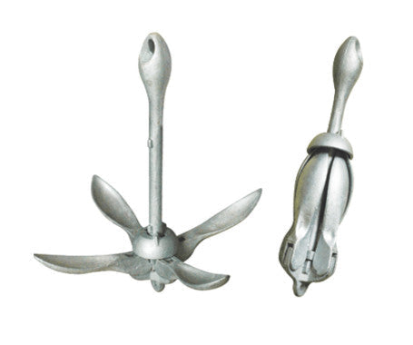 hot dipped galvanized folding anchor with foldable design for easy storage and strong marine holding

