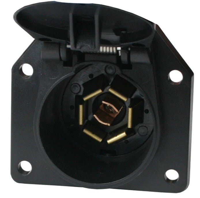 Pollak 7-Pole Round Trailer Connector